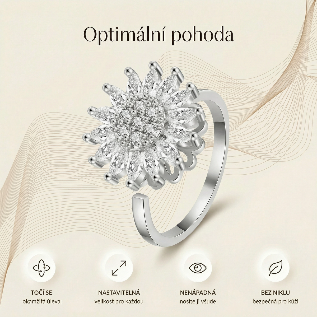 Zklidněte ruce během pár sekund.